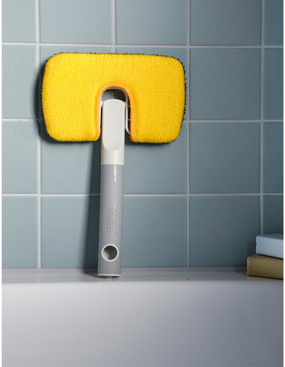 CleanTech 18cm Dual Surface Scrubber Replacement Pad Yellow