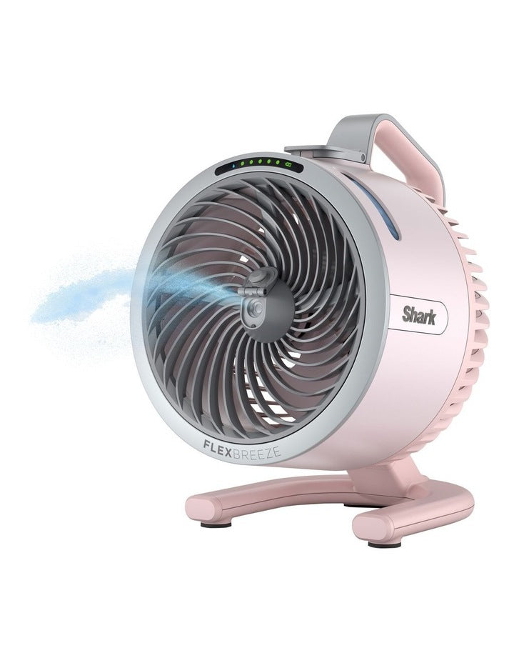 FlexBreeze FA052QPKANZ HydroGo Misting Portable Fan in Quartz