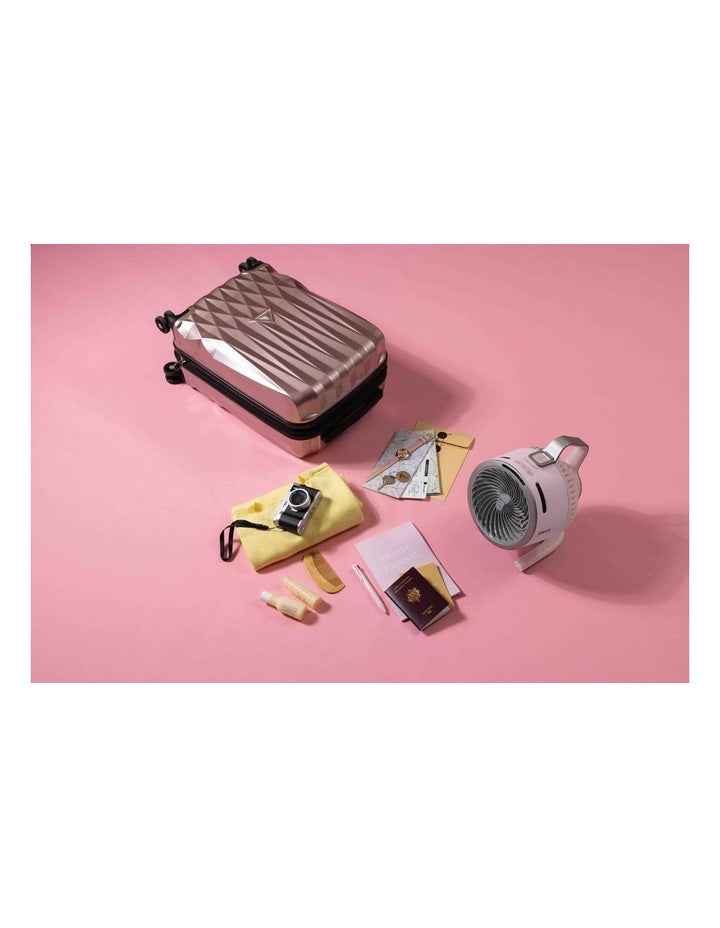 FlexBreeze FA052QPKANZ HydroGo Misting Portable Fan in Quartz