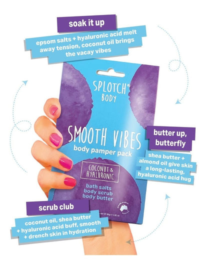 Coconut & Hyaluronic Smooth Vibes Body Pamper Pack