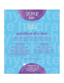 Coconut & Hyaluronic Goodbye Dry Body Scrub & Serum Duo