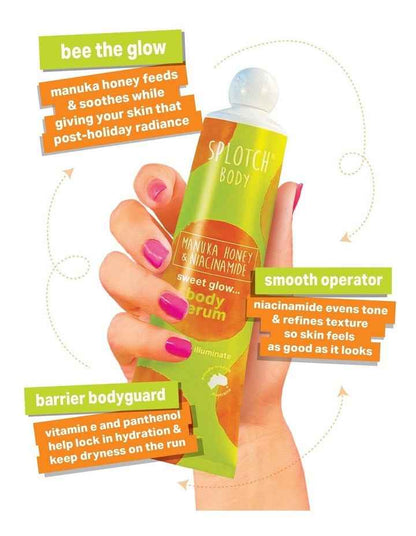 Manuka Honey & Niacinamide Sweet Glow Body Serum 150ml