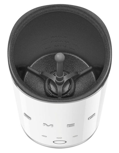 50's Style Retro Mini Milk Frother in White MFF02WHAU
