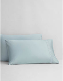 1200TC PALAIS LUX PILLOWCASE PAIR IN FRESH WATER