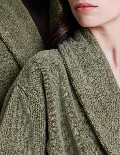 AVEN ROBE - S/M IN GREEN OLIVE