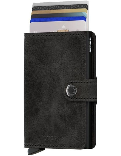 Miniwallet in Vintage Black