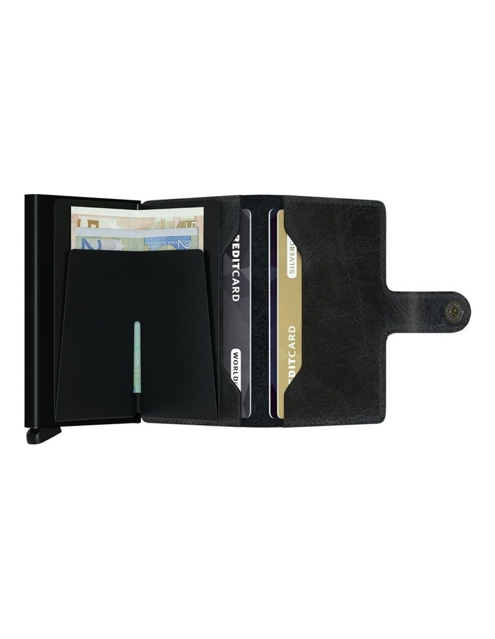 Miniwallet in Vintage Black