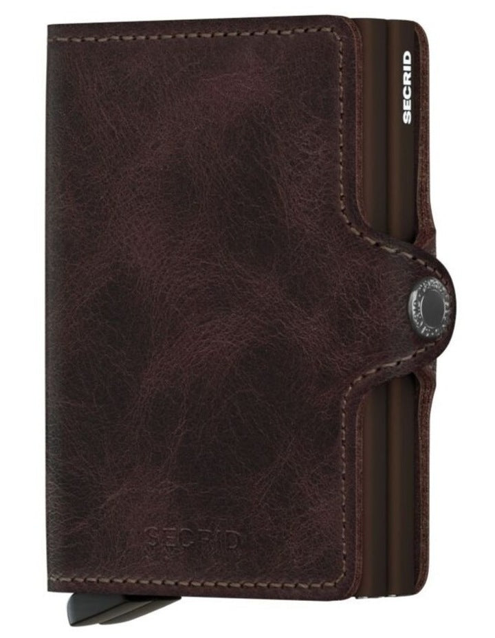 Twinwallet in Vintage Chocolate