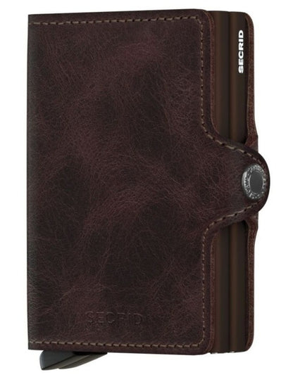 Twinwallet in Vintage Chocolate
