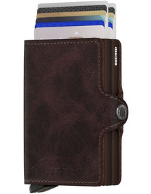 Twinwallet in Vintage Chocolate