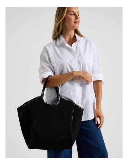 Marseille Tote Bag in Black