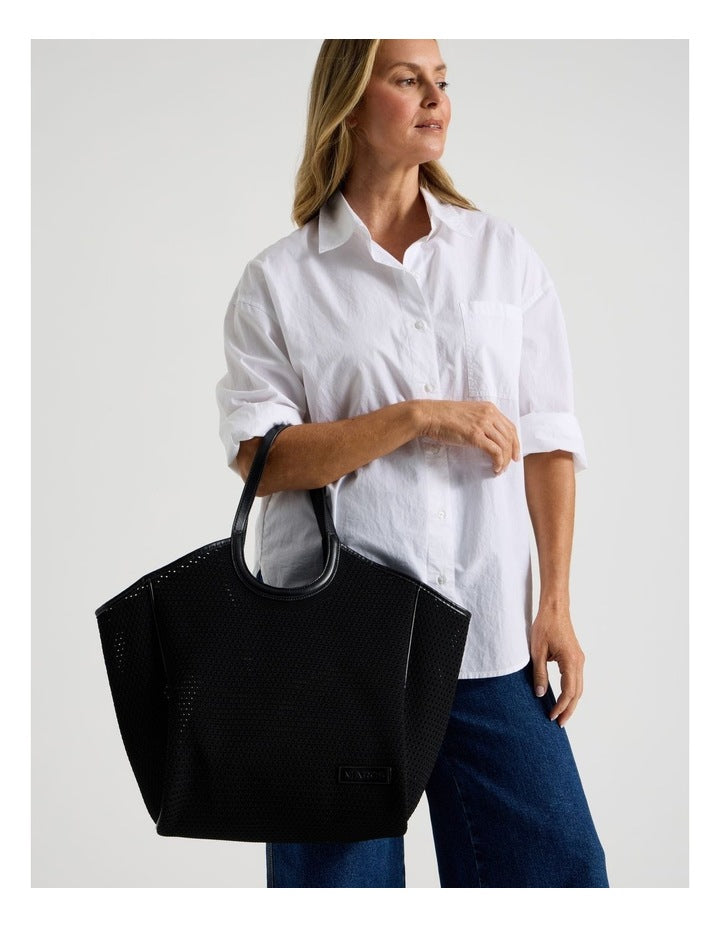 Marseille Tote Bag in Black