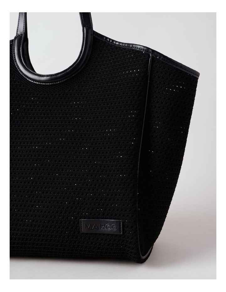 Marseille Tote Bag in Black
