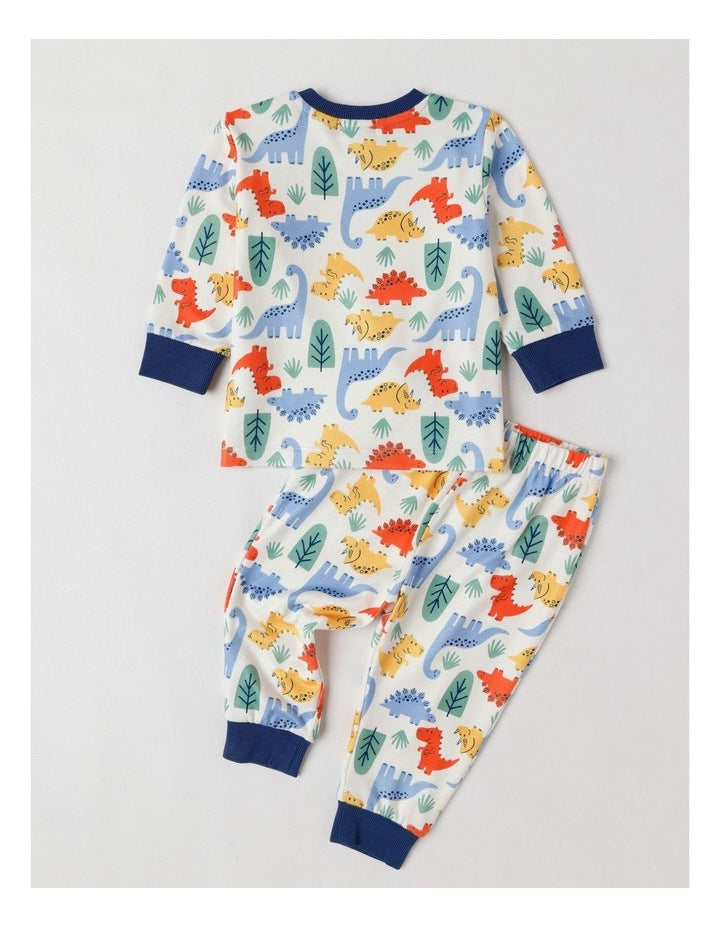 Cosy Knit Dino Pyjamas in Assorted