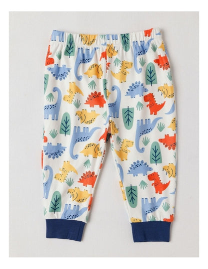 Cosy Knit Dino Pyjamas in Assorted