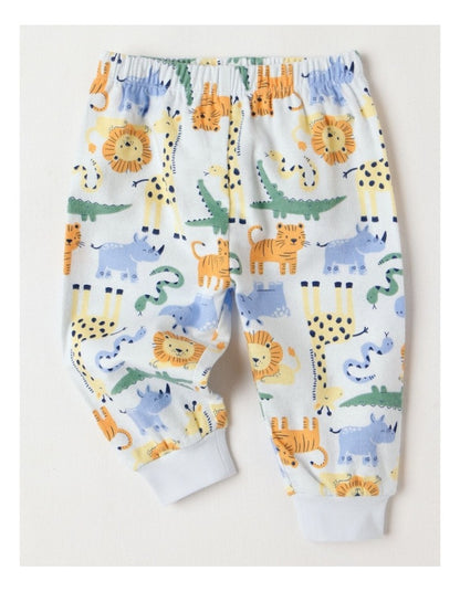 Woven Safari Pyjamas in Aqua