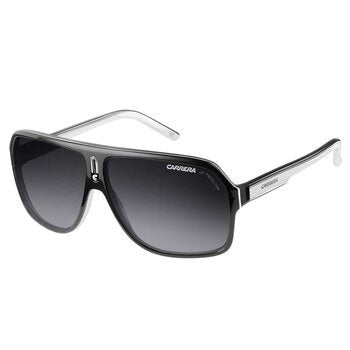 Carrera 27 Black Crystal White Grey Men's Sunglasses