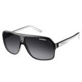 Carrera 27 Black Crystal White Grey Men's Sunglasses