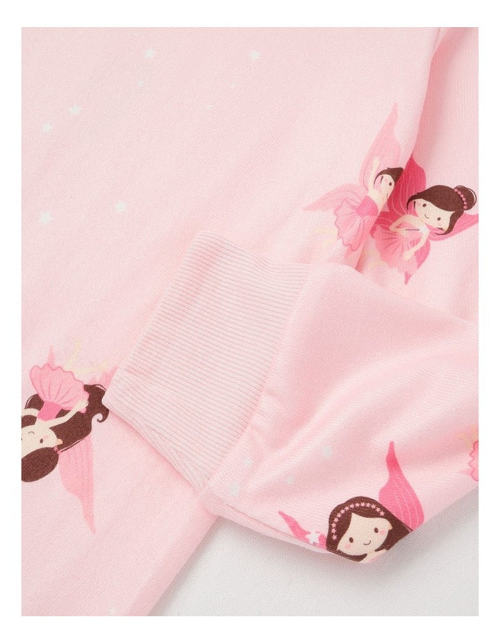Cosy Knit Fairy Nightie in Baby Pink
