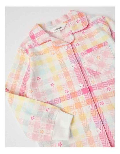 Woven Gingham Pyjamas in Assorted