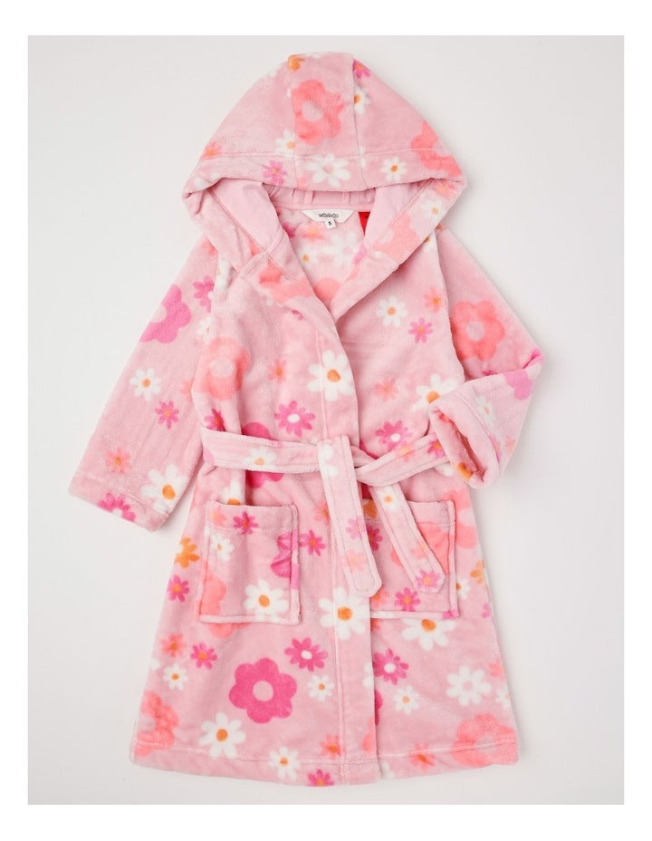 Floral Gown in Baby Pink