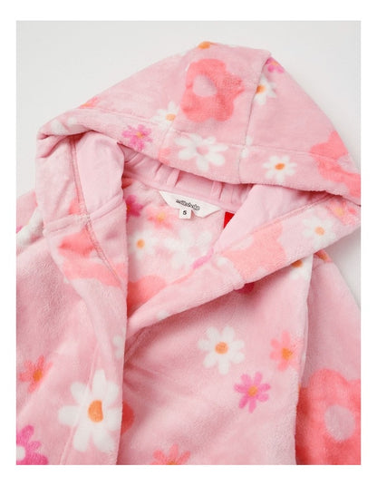 Floral Gown in Baby Pink