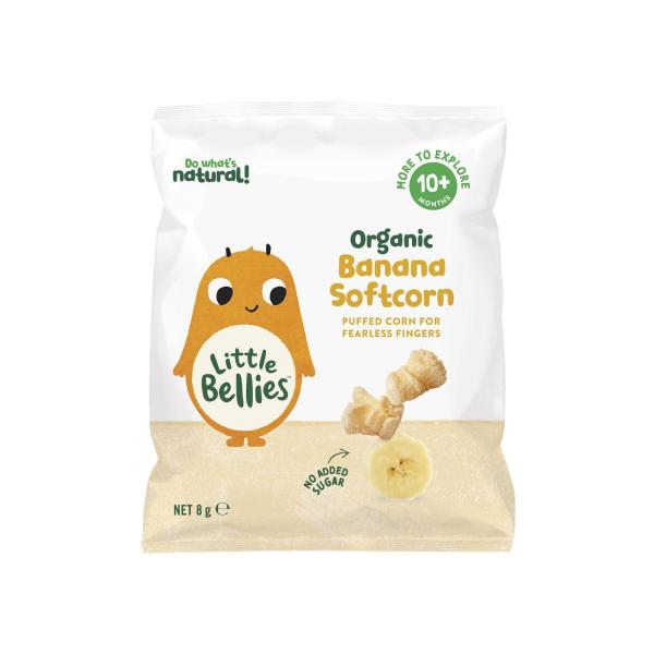 LITTLE BELLIES SOFTCORN BANANA
