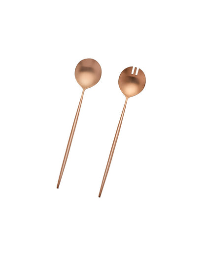 PIPER BRONZE SALAD SERVER 2PC