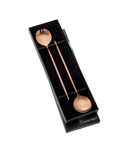 PIPER BRONZE SALAD SERVER 2PC