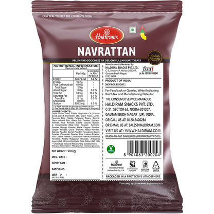 Haldiram's Navrattan 200g