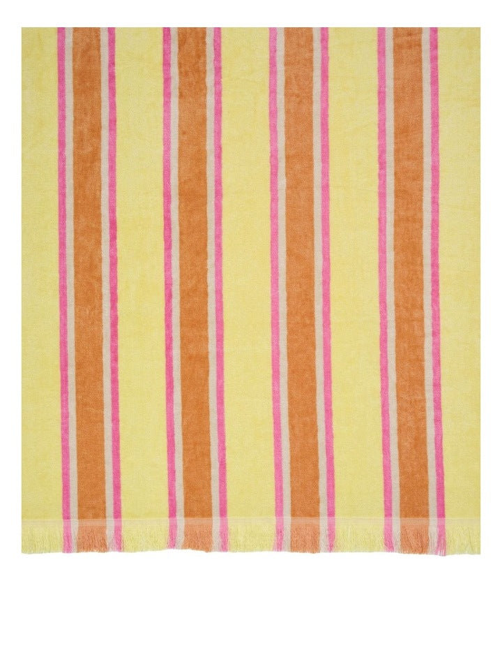 Brazil Beach Towel in Yellow
