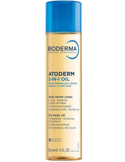 Atoderm 2-in-1 Oil Nourishing Dry Body Oil with AHA - 150ml