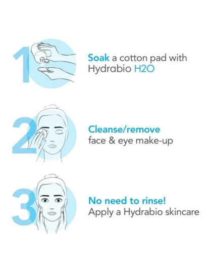 Hydrabio H2O Hydrating Micellar Water Cleanser 100ml