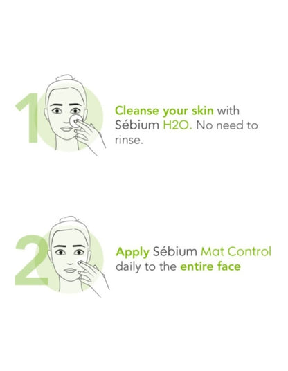 Sebium H2O Purifying Micellar Water Cleanser 250ml