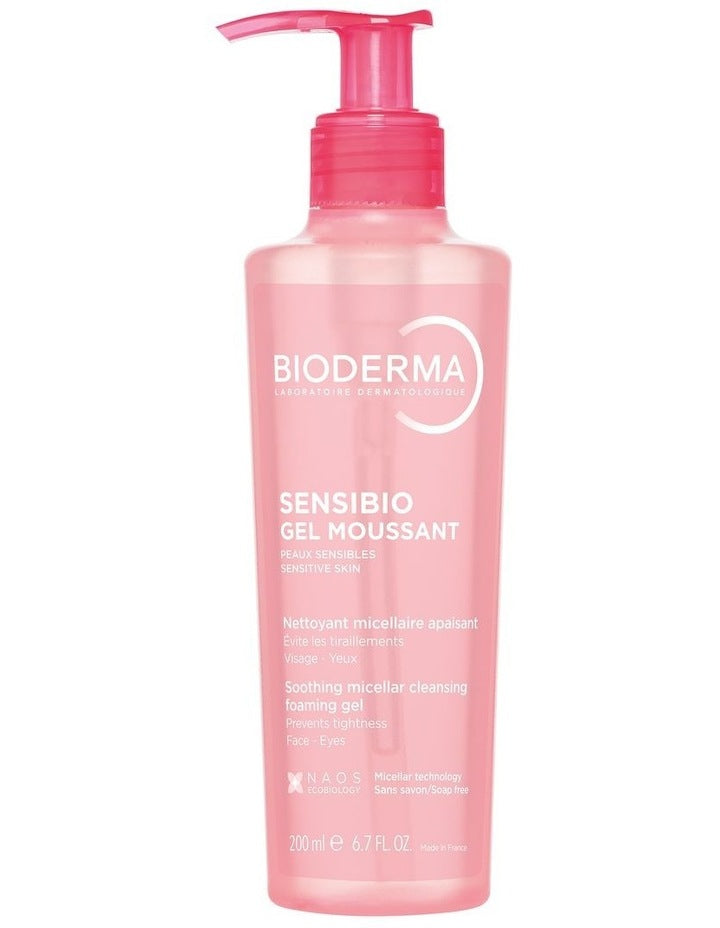 Sensibio Gel Moussant Soothing Foaming Gel Cleanser 200ml
