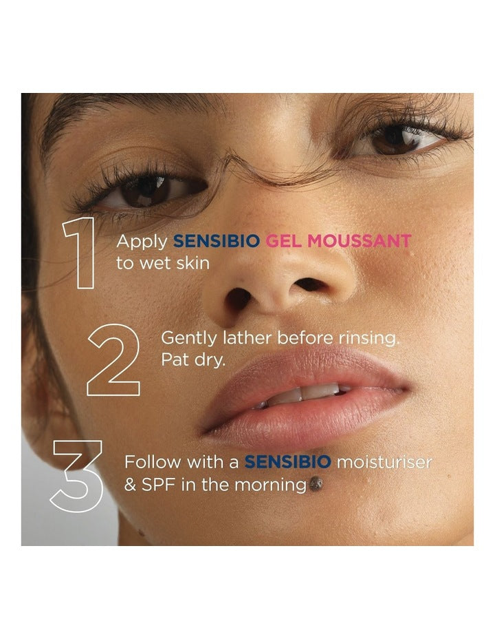 Sensibio Gel Moussant Soothing Foaming Gel Cleanser 200ml