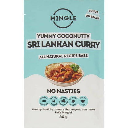 Mingle Sri Lankan Coconut Turmeric Curry Recipe Base 30g