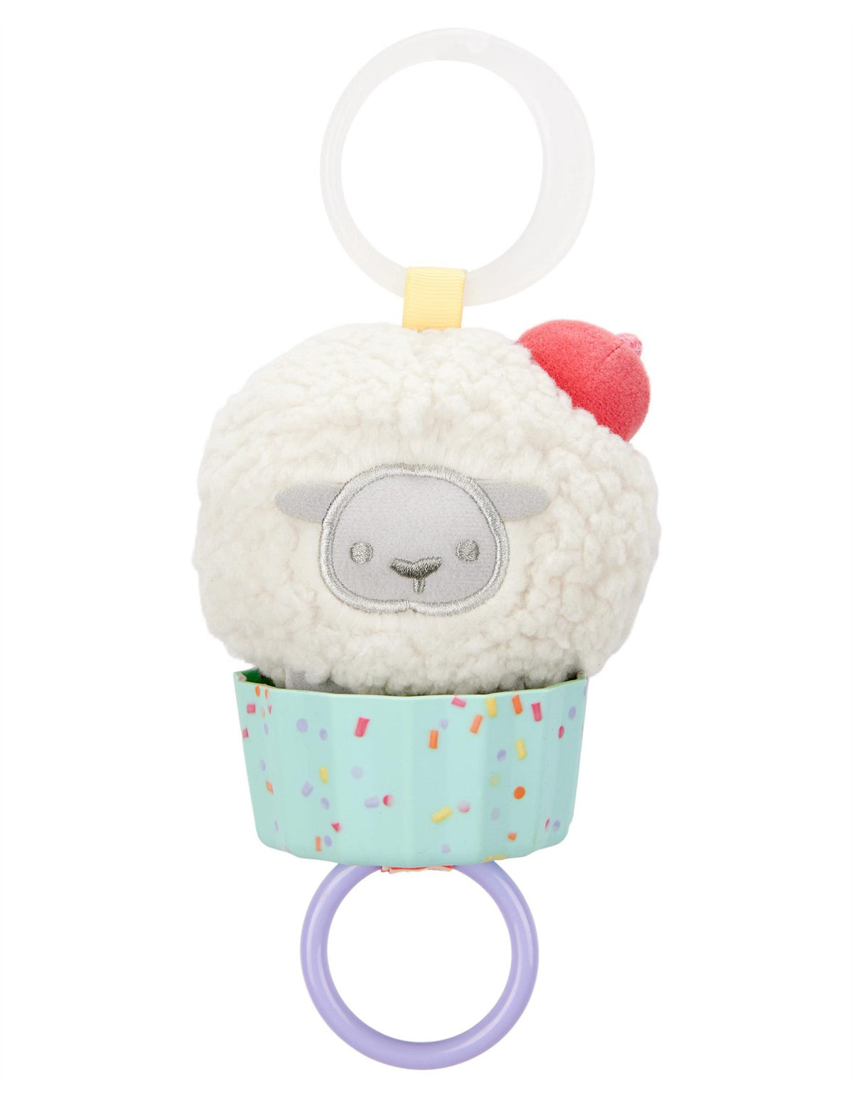 Sweet Sheep Jitter Stroller Toy