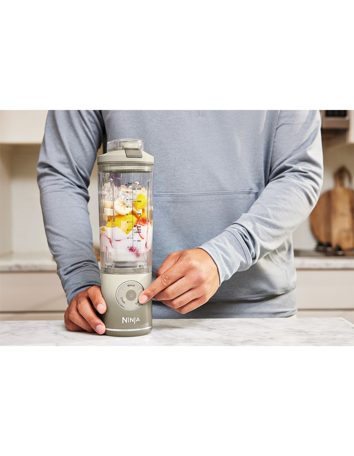 Bc251Iv Blast Max Cordless Portable Blender Ivory Cream