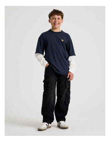 Cargo Jean in Black
