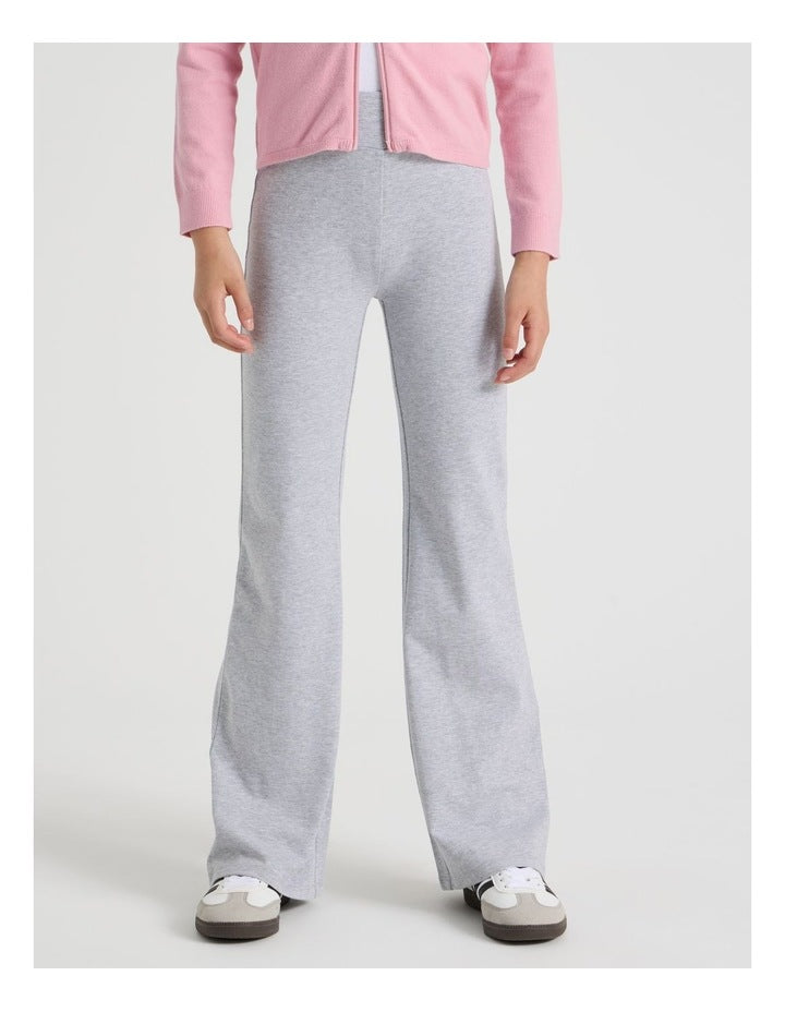 Flare Legging in Grey Marle