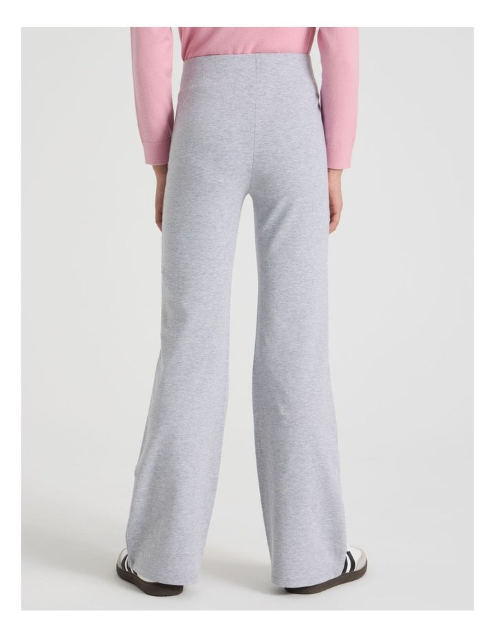 Flare Legging in Grey Marle