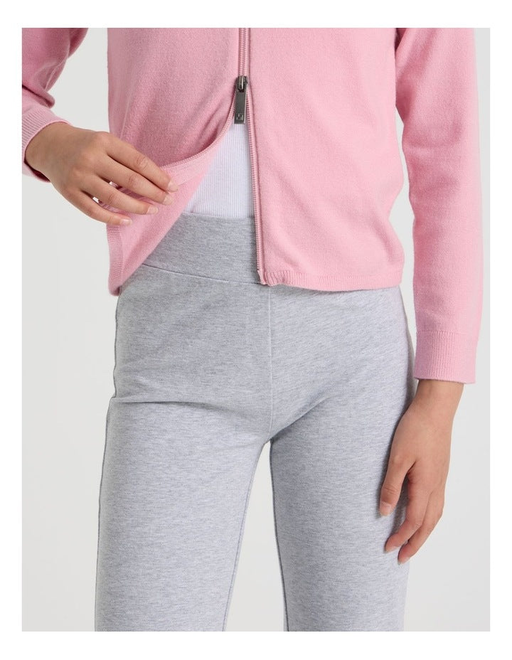 Flare Legging in Grey Marle