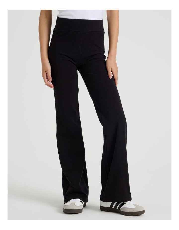 Flare Legging in Black