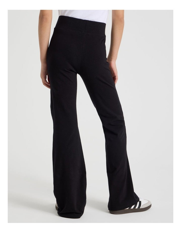 Flare Legging in Black