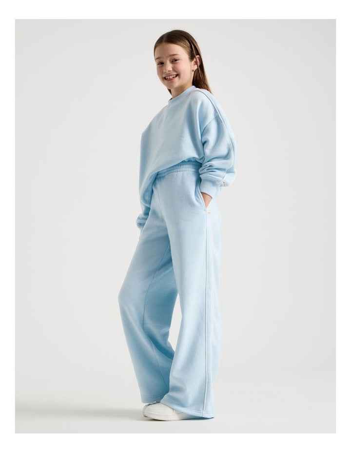 Sunday Club Straight Leg Trackpants in Blue