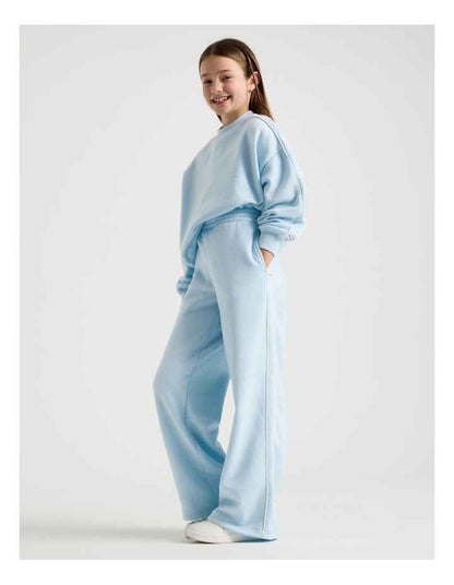 Sunday Club Straight Leg Trackpants in Blue