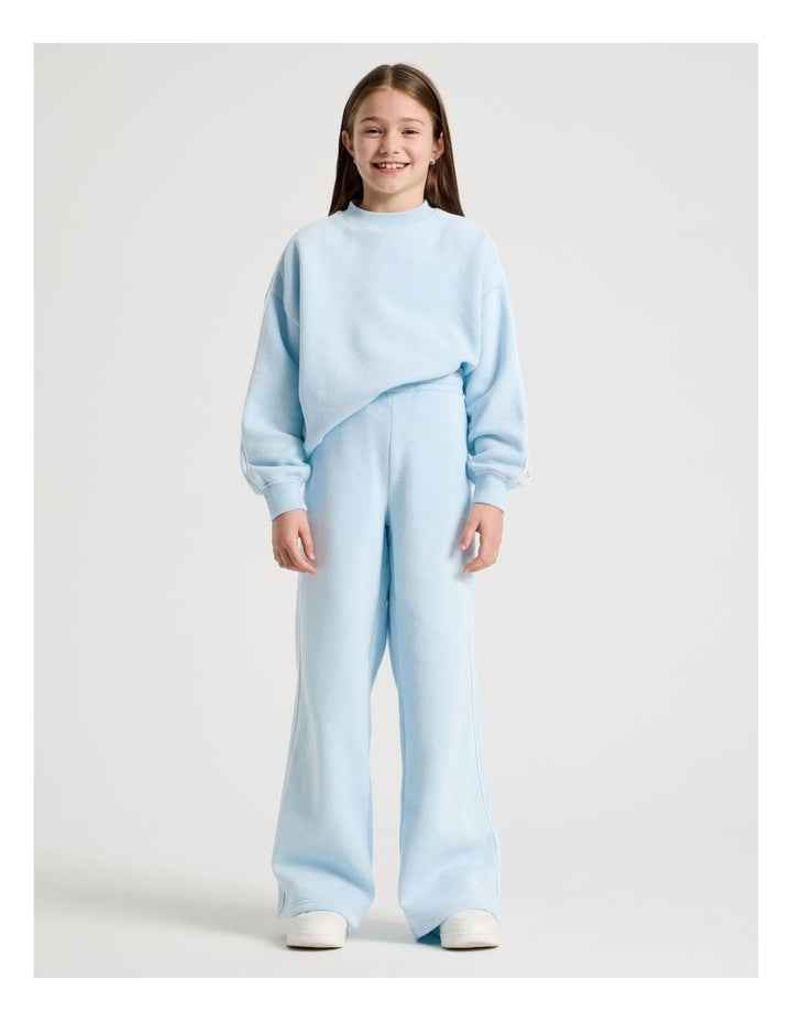 Sunday Club Straight Leg Trackpants in Blue
