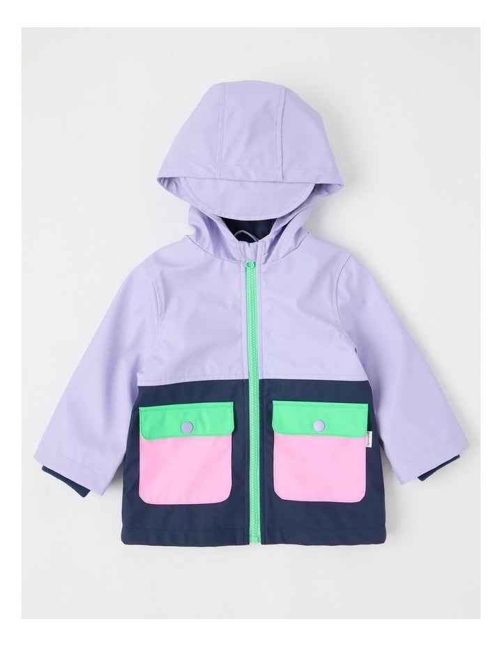 Stevie Jacket with Micro Fleece in Lilac