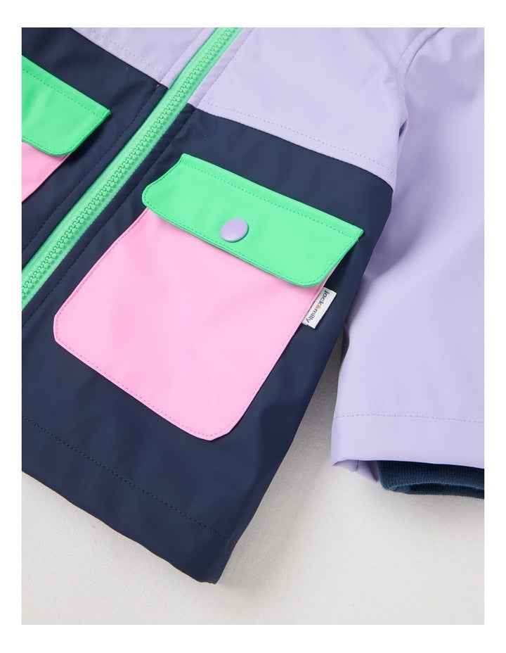Stevie Jacket with Micro Fleece in Lilac